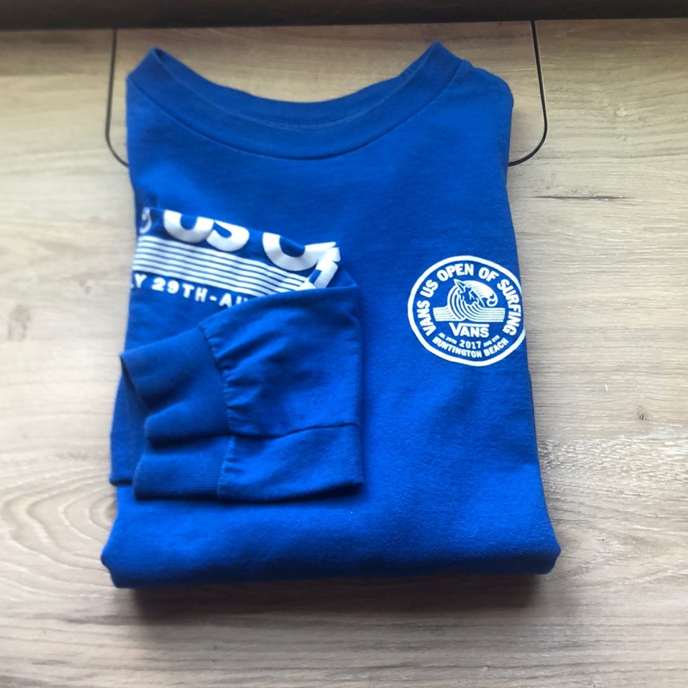 Vans us open of surfing long sleeve tee